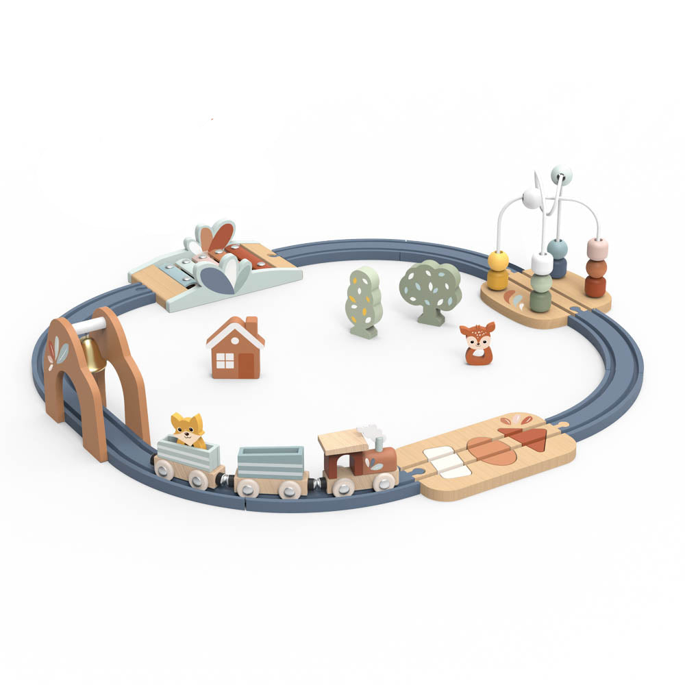  Speedy Monkey -  Multi-Activity Railway Set -  Preschool