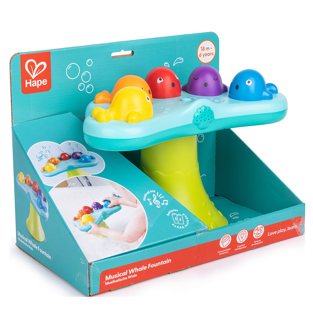  Hape -  Musical Whale Fountain -  Infants