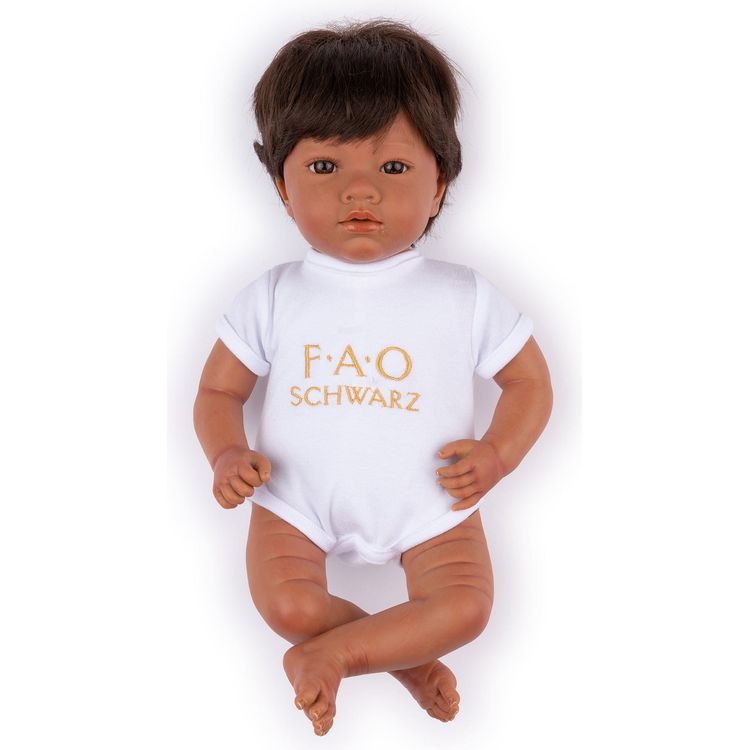  FAO Schwarz -  My FAO Doll - Olive Skin with Brown Hair & Brown Eyes -  My FAO Doll