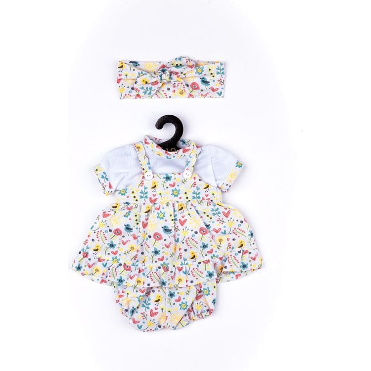  FAO Schwarz -  My FAO Doll Outfit - Flower and Rainbow Dungarees -  My FAO Doll