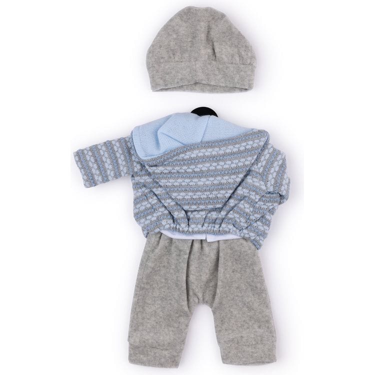  FAO Schwarz -  My FAO Doll Outfit - Light Blue & Grey -  My FAO Doll