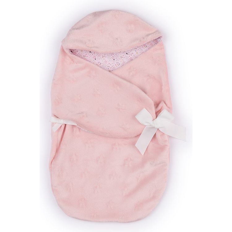  FAO Schwarz -  My FAO Doll Swaddle - Pink Stars -  My FAO Doll