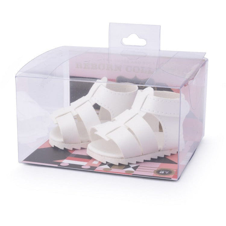  FAO Schwarz -  My FAO Doll White Sandals -  My FAO Doll