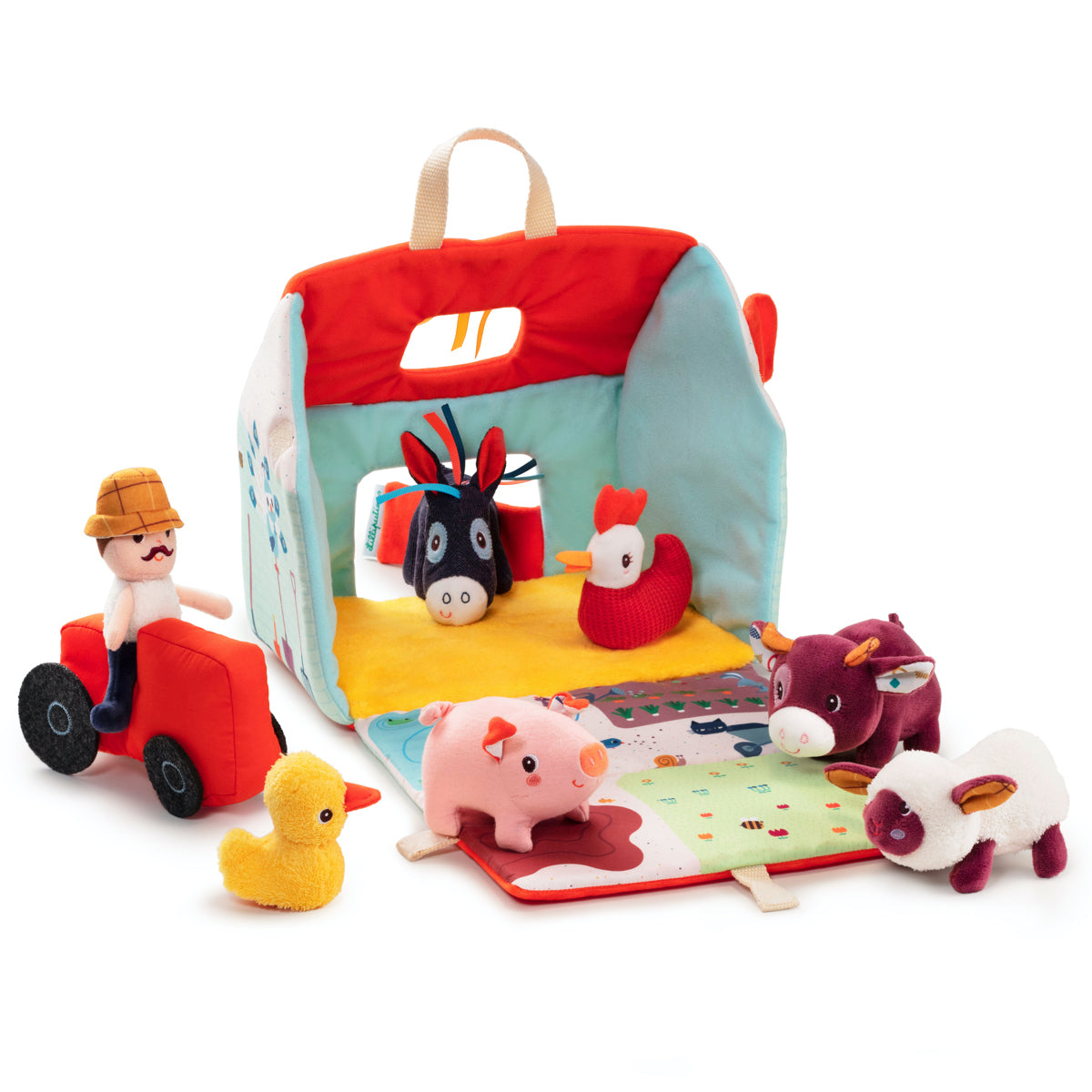  Lilliputiens -  My First Farm Fold-out Exploring Set -  Infants