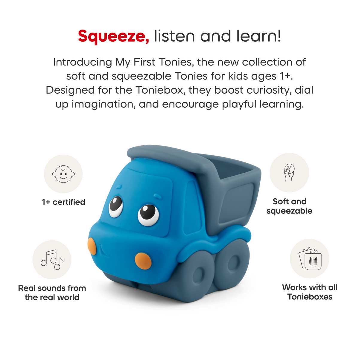 Tonies -  My First Tonies - Construction Set (3 Pack) -  Electronics