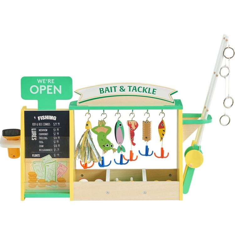  Teamson Kids -  My Little Helper Fishing Shop & Accessories -  Preschool