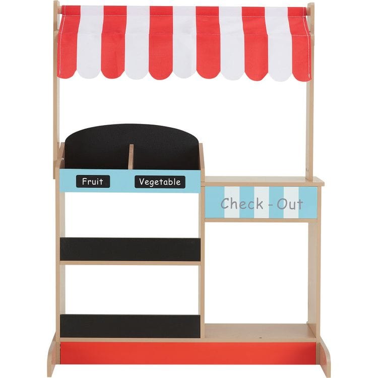  Teamson Kids -  My Little Helper Market Stand Playset -  Preschool