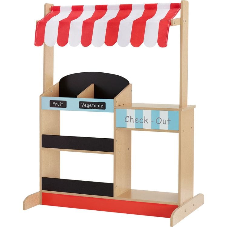  Teamson Kids -  My Little Helper Market Stand Playset -  Preschool