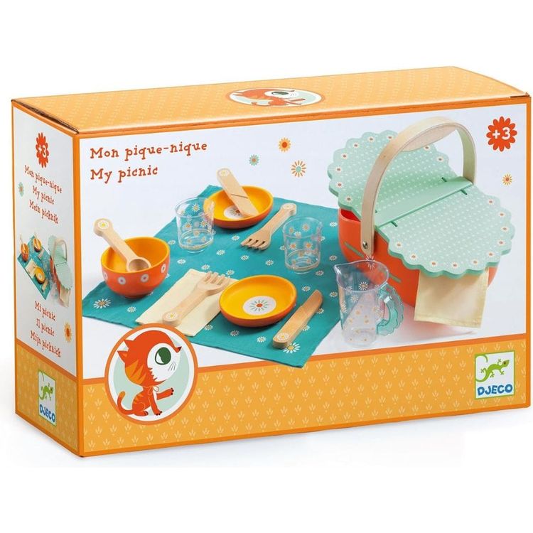 Djeco -  My Picnic Dining Play Set -  Preschool