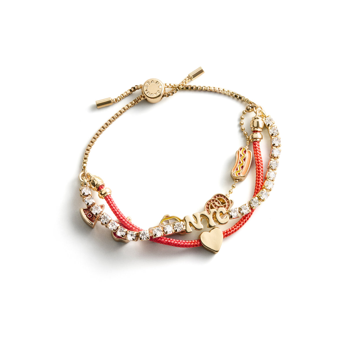 Minibar by BaubleBar -  NYC 3 Strand Pull Tie Bracelet -  Trend Accessories