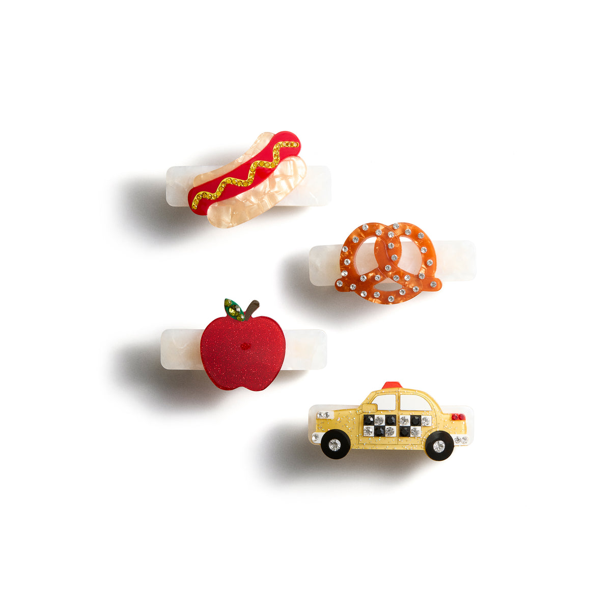 Minibar by BaubleBar -  NYC Barrette Set of 4 -  Trend Accessories