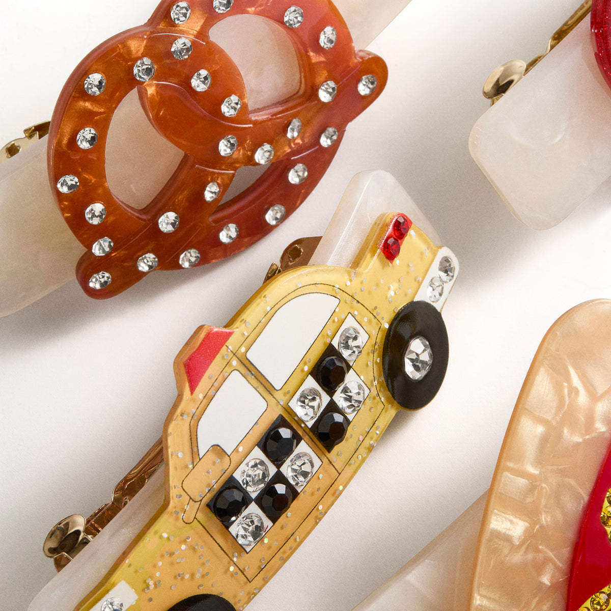 Minibar by BaubleBar -  NYC Barrette Set of 4 -  Trend Accessories