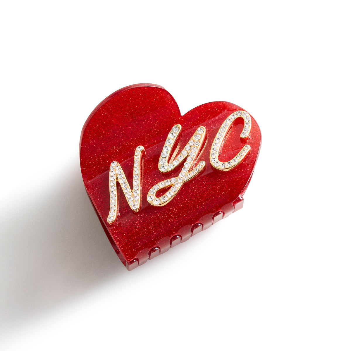 Minibar by BaubleBar -  NYC Heart Hair Clip -  Trend Accessories