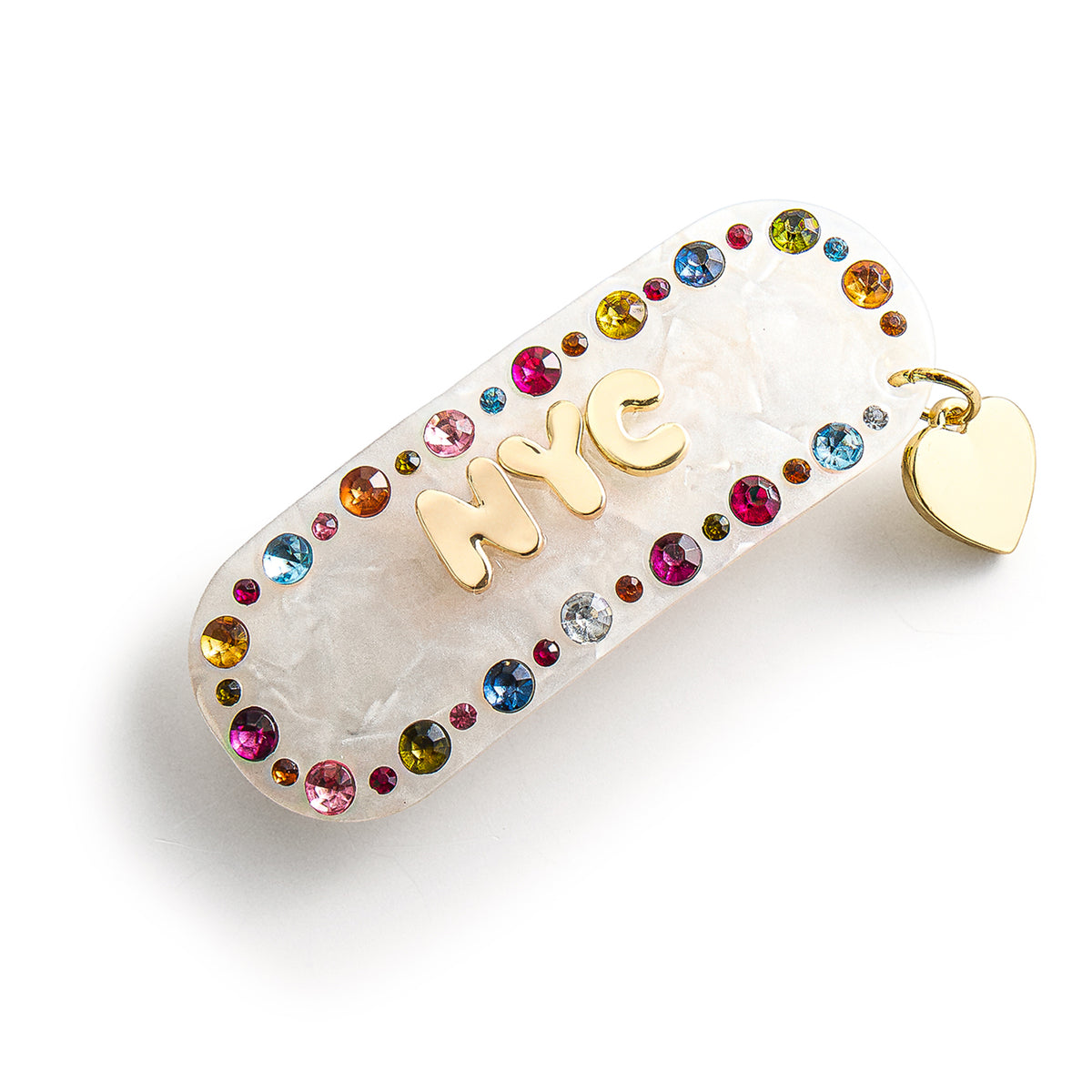 Minibar by BaubleBar -  NYC Multi-Color Barrette -  Trend Accessories