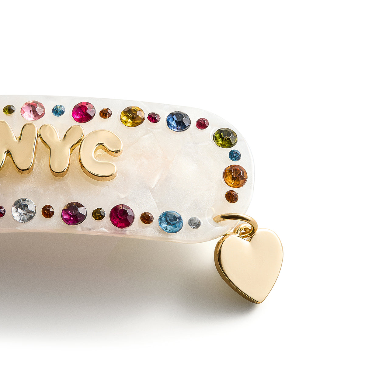 Minibar by BaubleBar -  NYC Multi-Color Barrette -  Trend Accessories