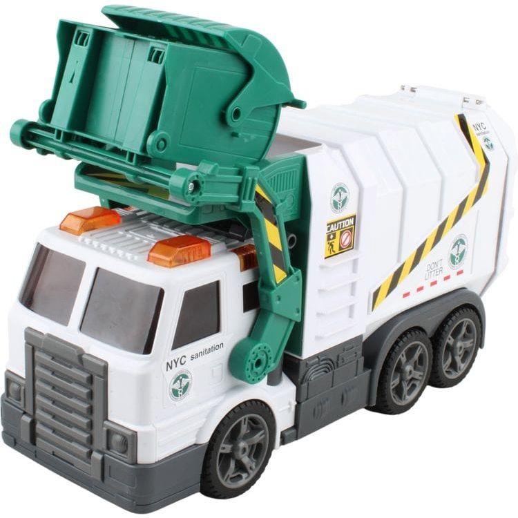  Daron Worldwide Trading, Inc. -  NYC Sanitation Front End Dumpster Garbage Truck -  Vehicles