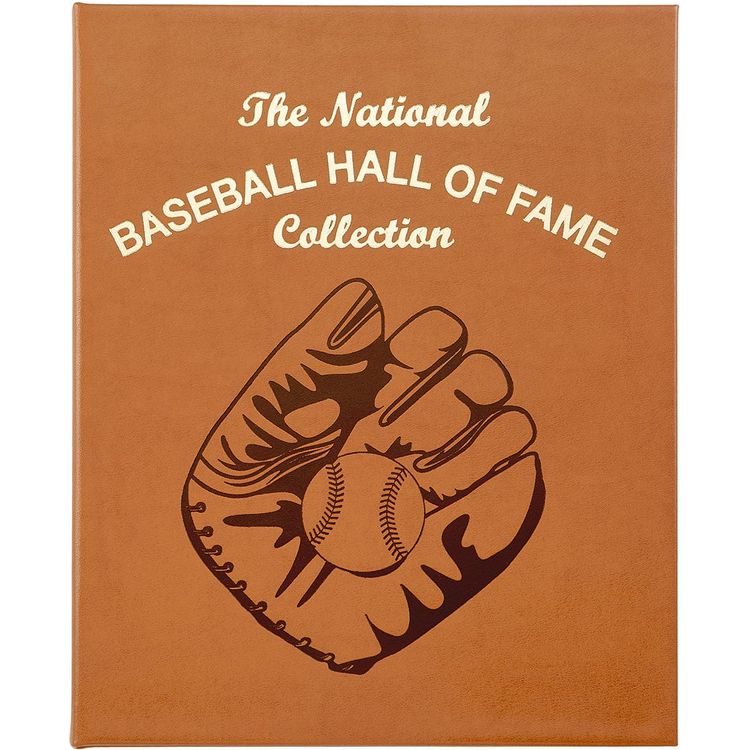  Graphic Image -  National Baseball Hall of Fame Book Leather Edition -  Books