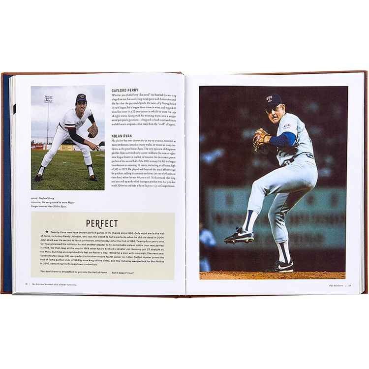  Graphic Image -  National Baseball Hall of Fame Book Leather Edition -  Books