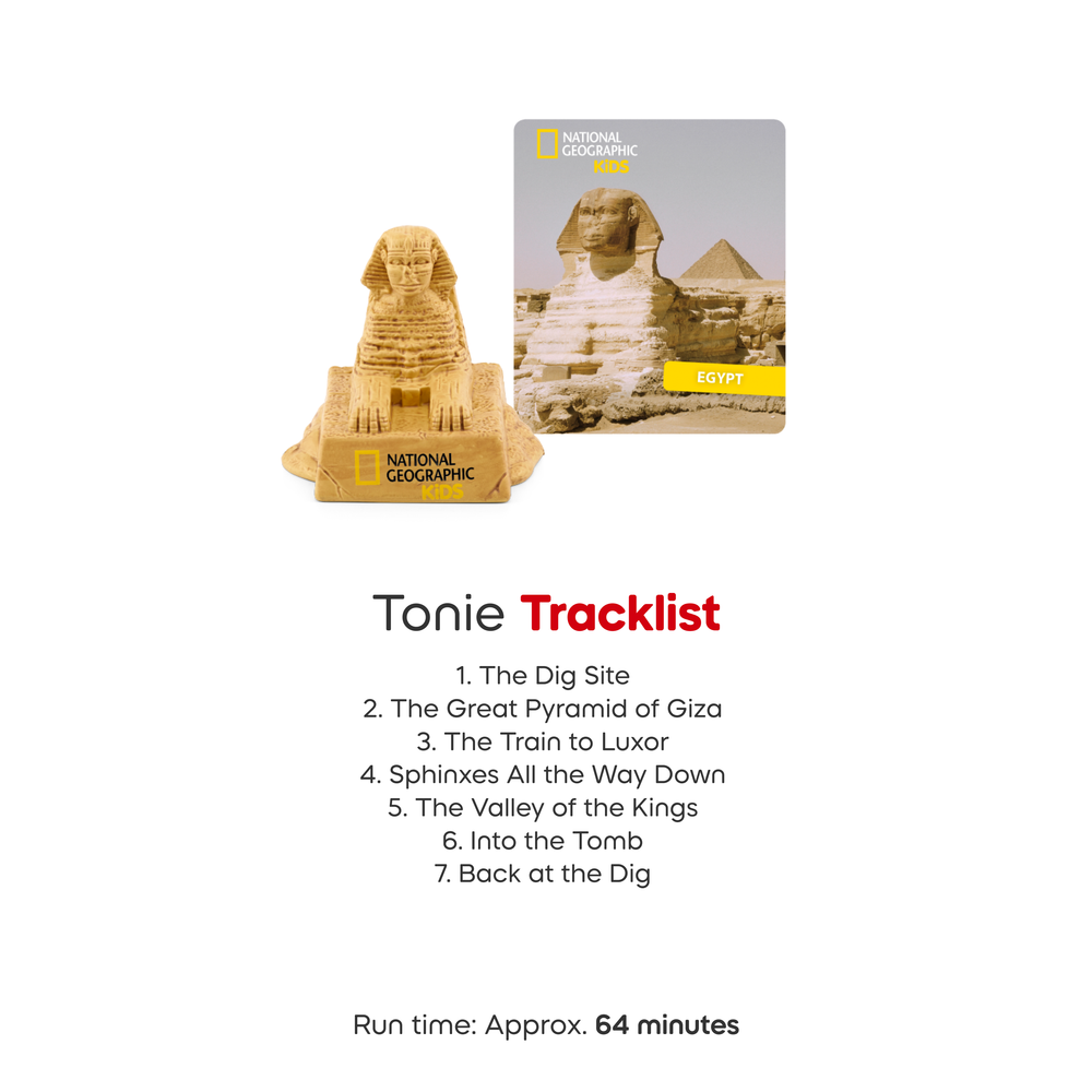  Tonies -  National Geographic Kids: Ancient Egypt Tonie -  Electronics