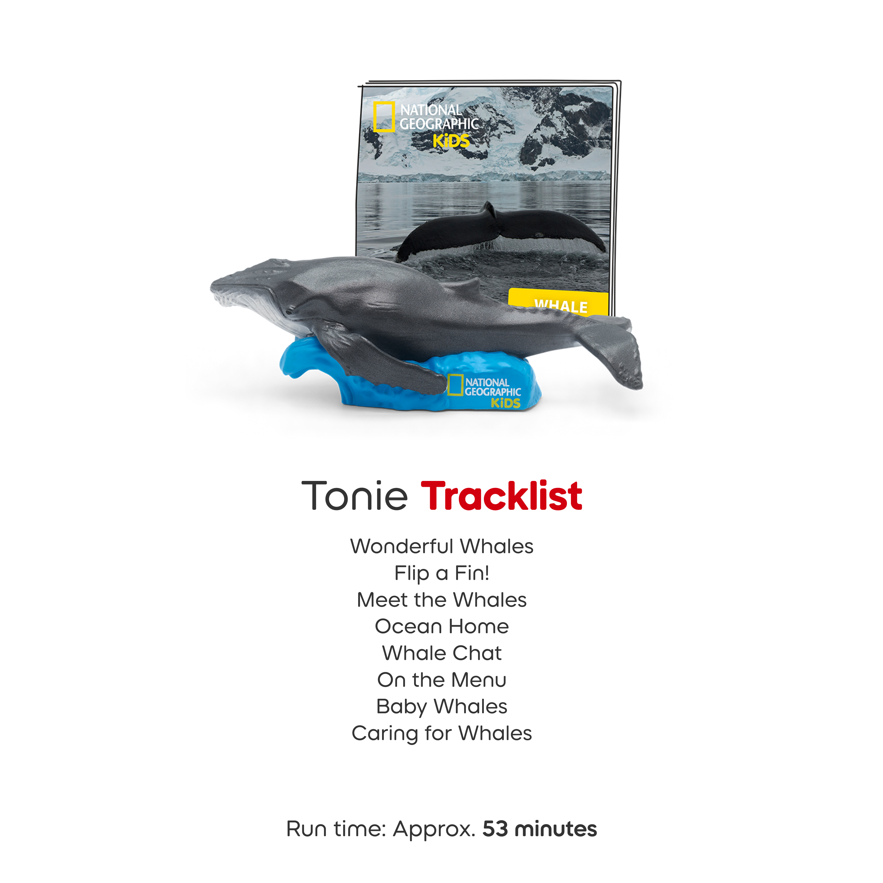  Tonies -  National Geographic Kids: Whale Tonie -  Electronics