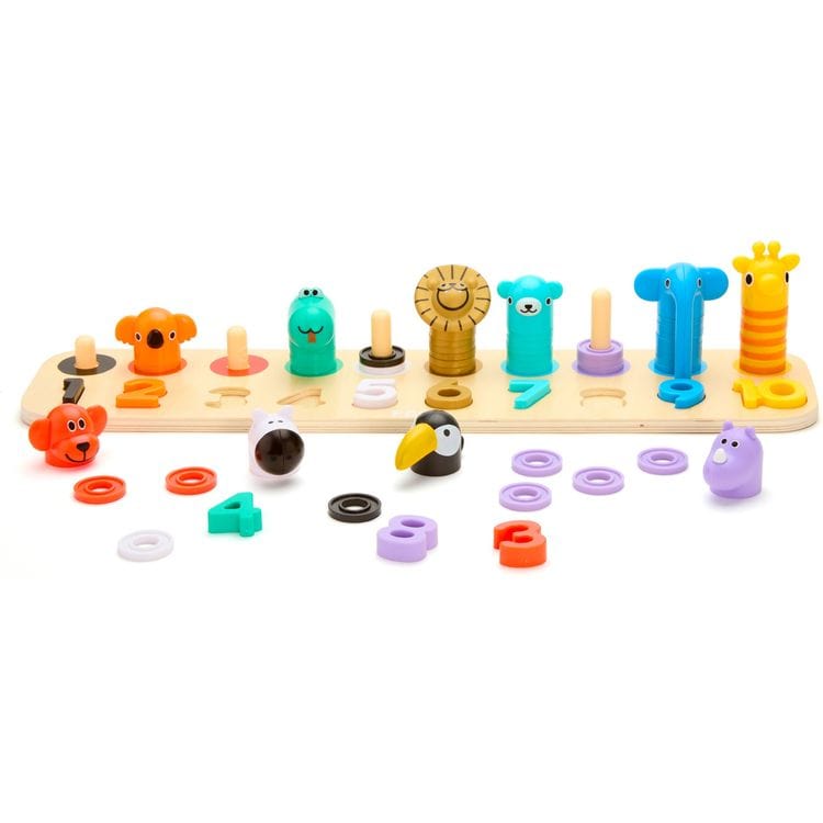  FAO Schwarz -  Nature Numbers Counting Puzzle -  Preschool