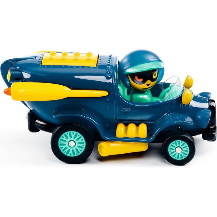  Djeco -  Navy Flying Crazy Motors Car Toy -  Vehicles