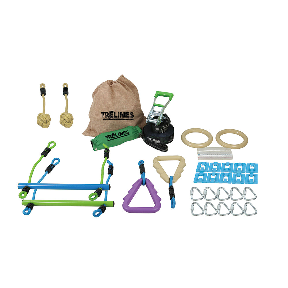  TRELINES -  Ninja Adventure Line 36 Feet -  Outdoor
