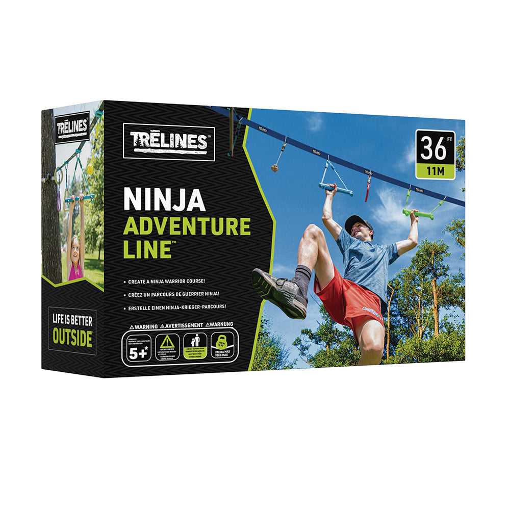  TRELINES -  Ninja Adventure Line 36 Feet -  Outdoor