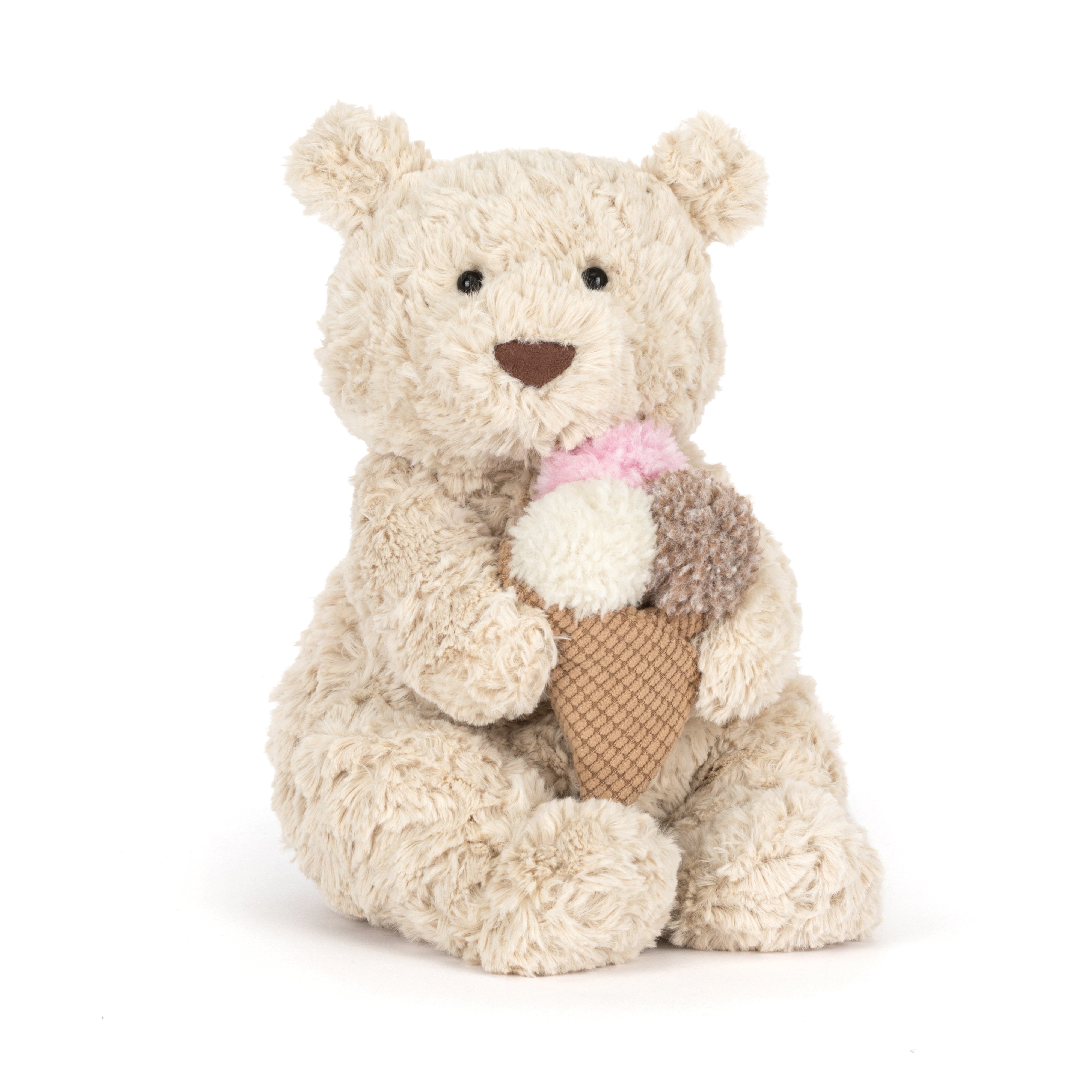  Jellycat, Inc. -  Oatus Bear with Ice Cream -  Plush