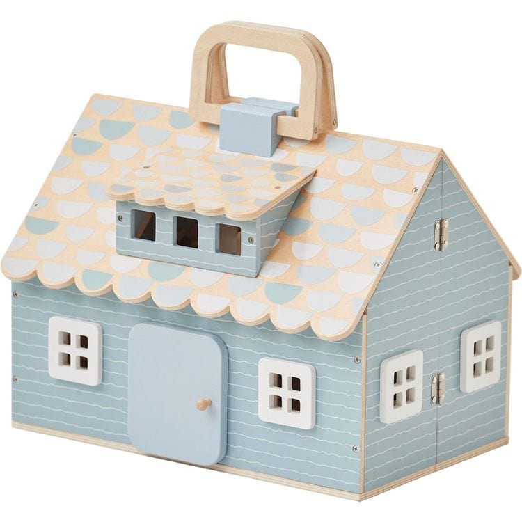 Olivia's Little World Quaint Portable Dolls Cottage & Accessories