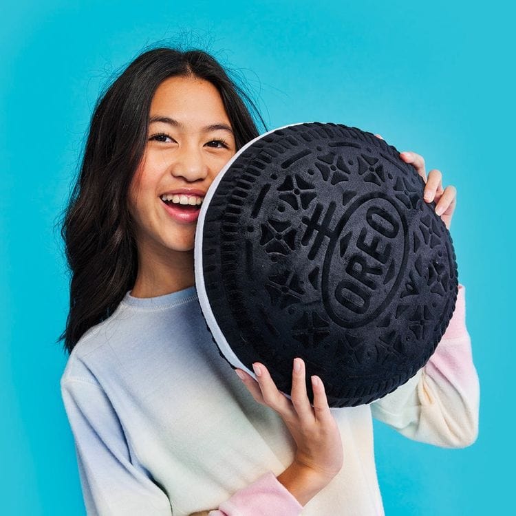  iscream -  Oreo Cookie Embossed Plush -  FAO Schweetz