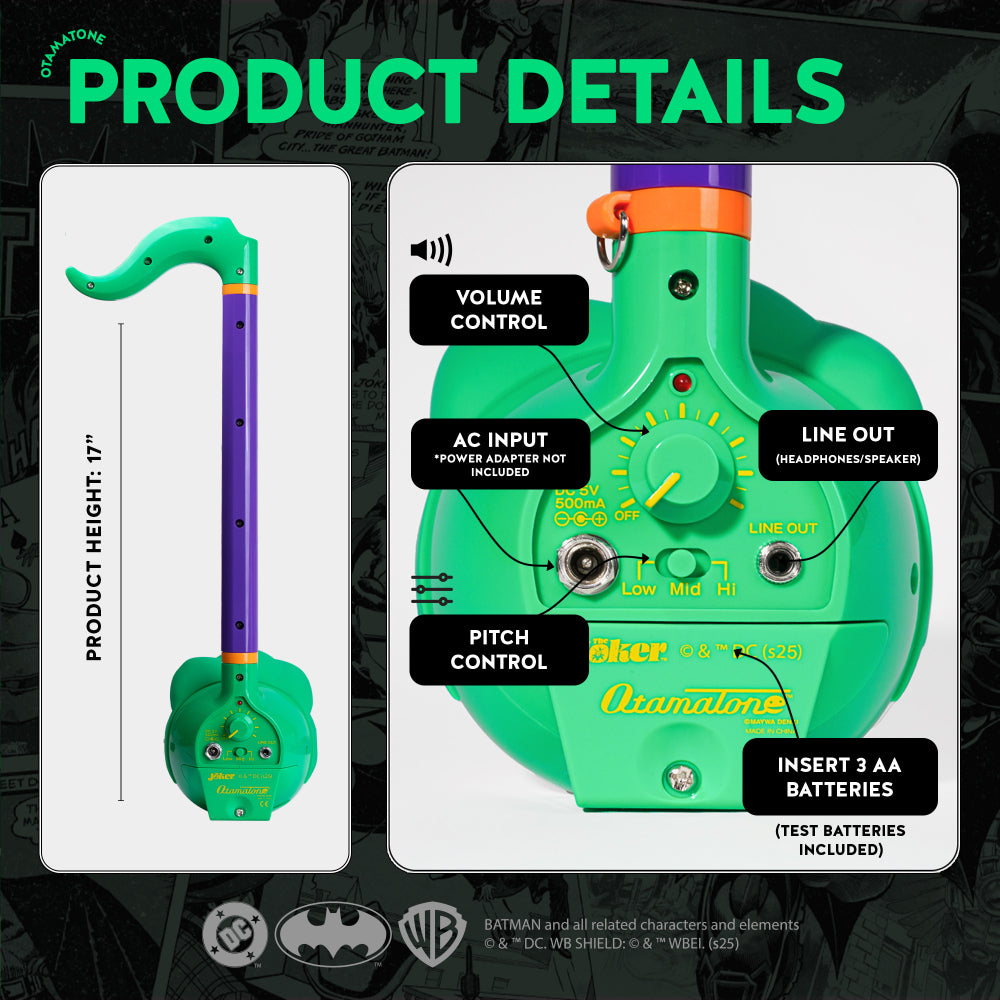  Otamatone -  Otamatone Deluxe DC - Joker -  Music