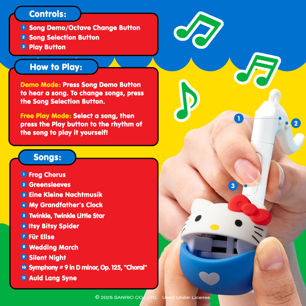  Otamatone -  Otamatone Melody Sanrio - Hello Kitty -  Music