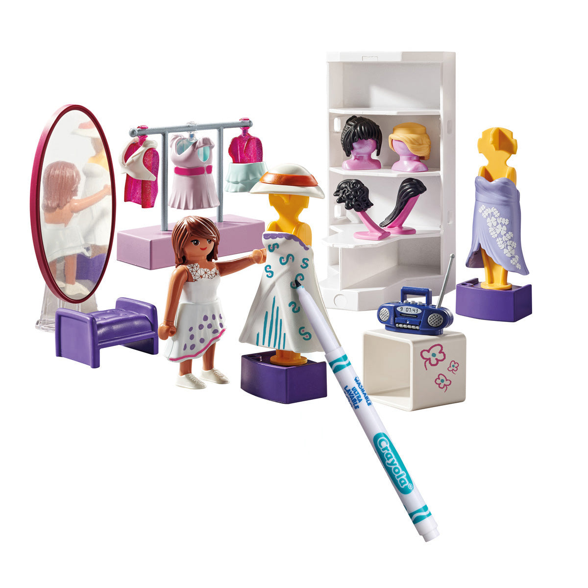  Playmobil -  PLAYMOBIL Color: Dressing Room Playset -  Preschool