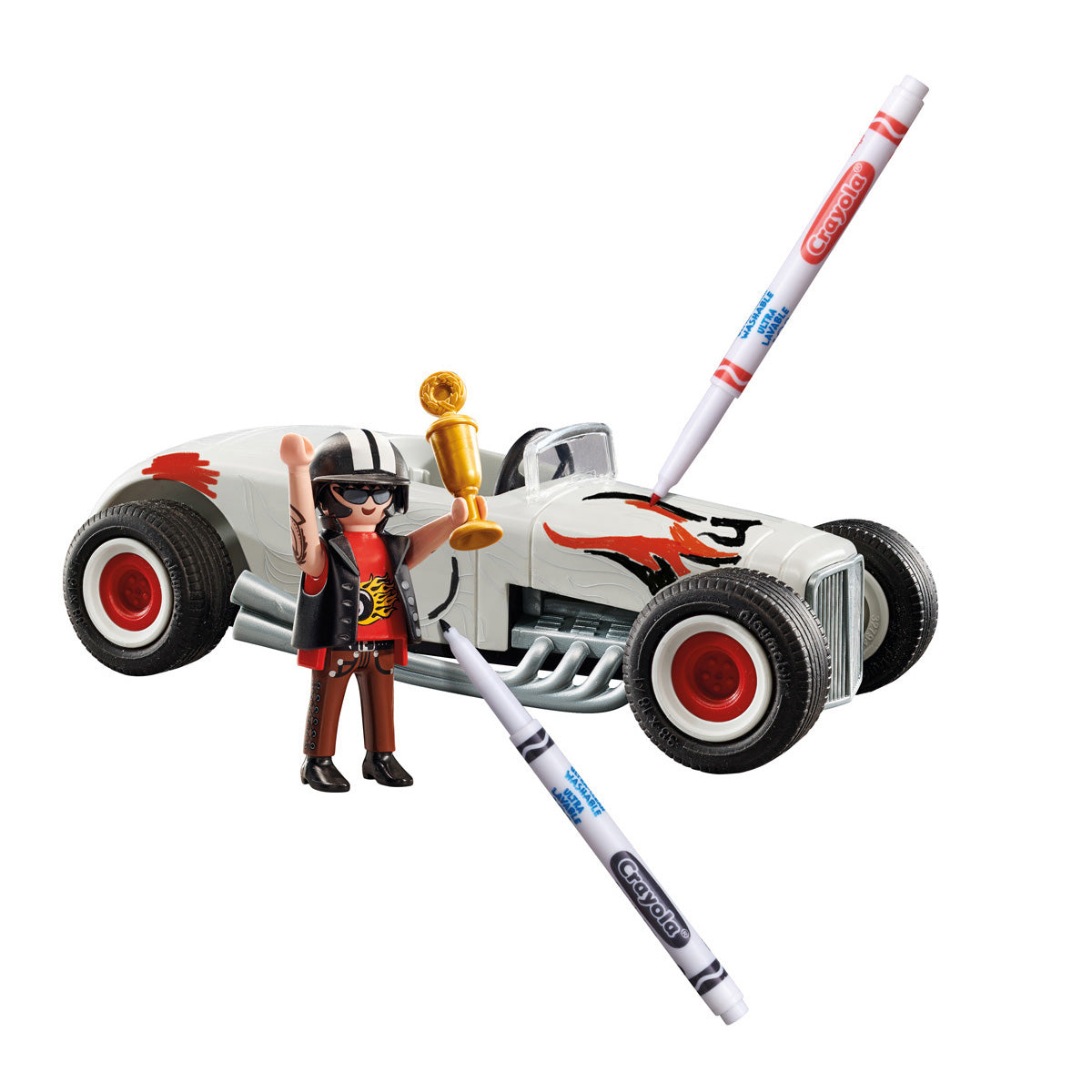  Playmobil -  PLAYMOBIL Color: Hot Rod Playset -  Preschool