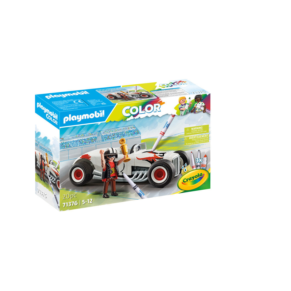  Playmobil -  PLAYMOBIL Color: Hot Rod Playset -  Preschool