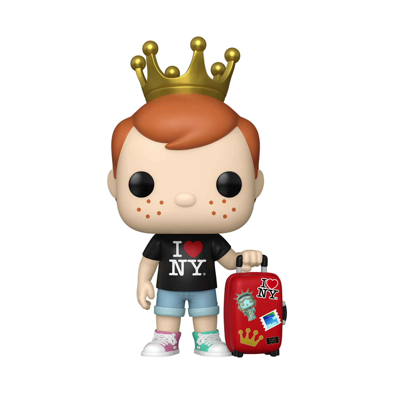  Funko -  PREORDER: POP! Traveling Freddy! - I Heart NY (Exclusive) -  World of Funko