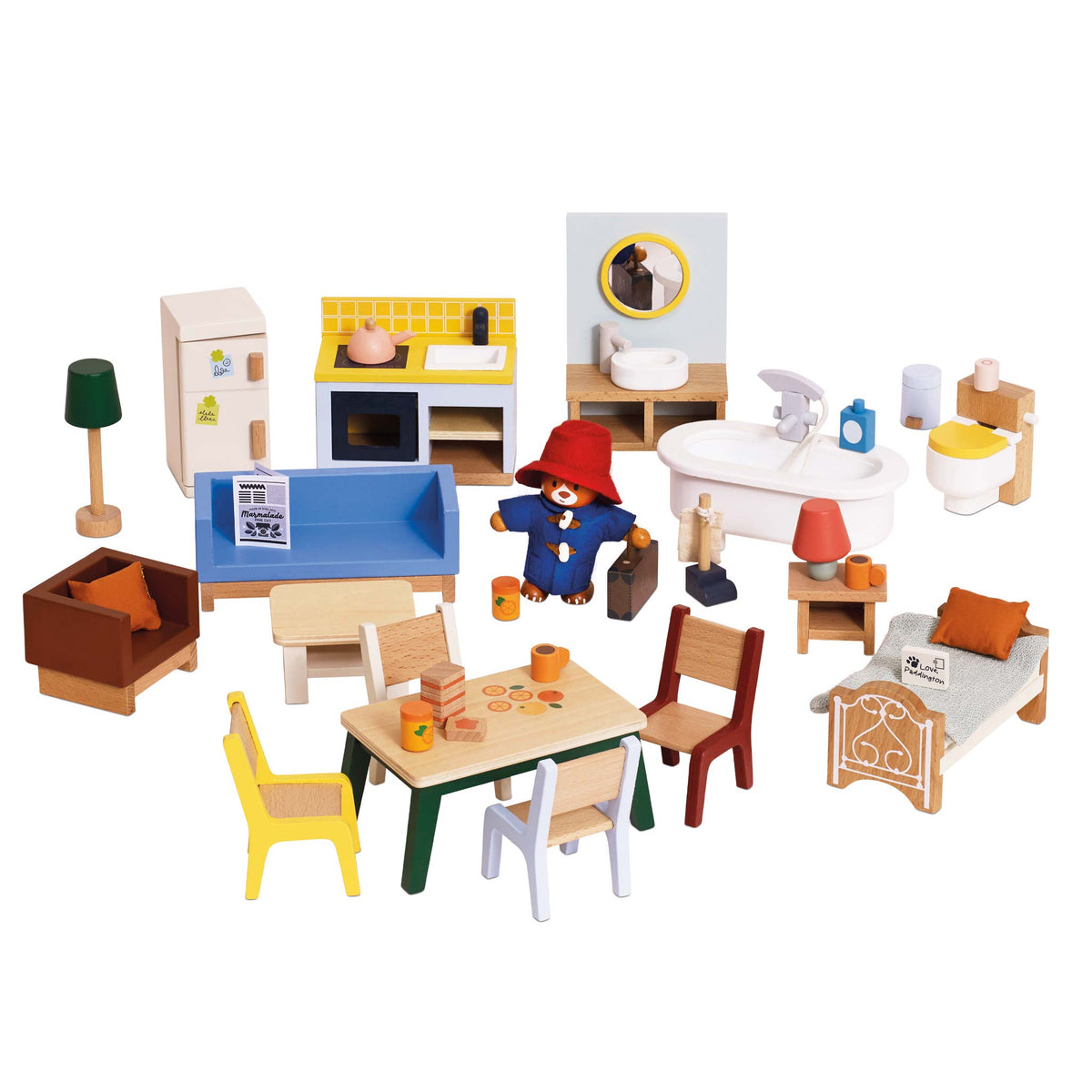 Le Toy Van -  Paddington Dollhouse Furniture -  Dolls