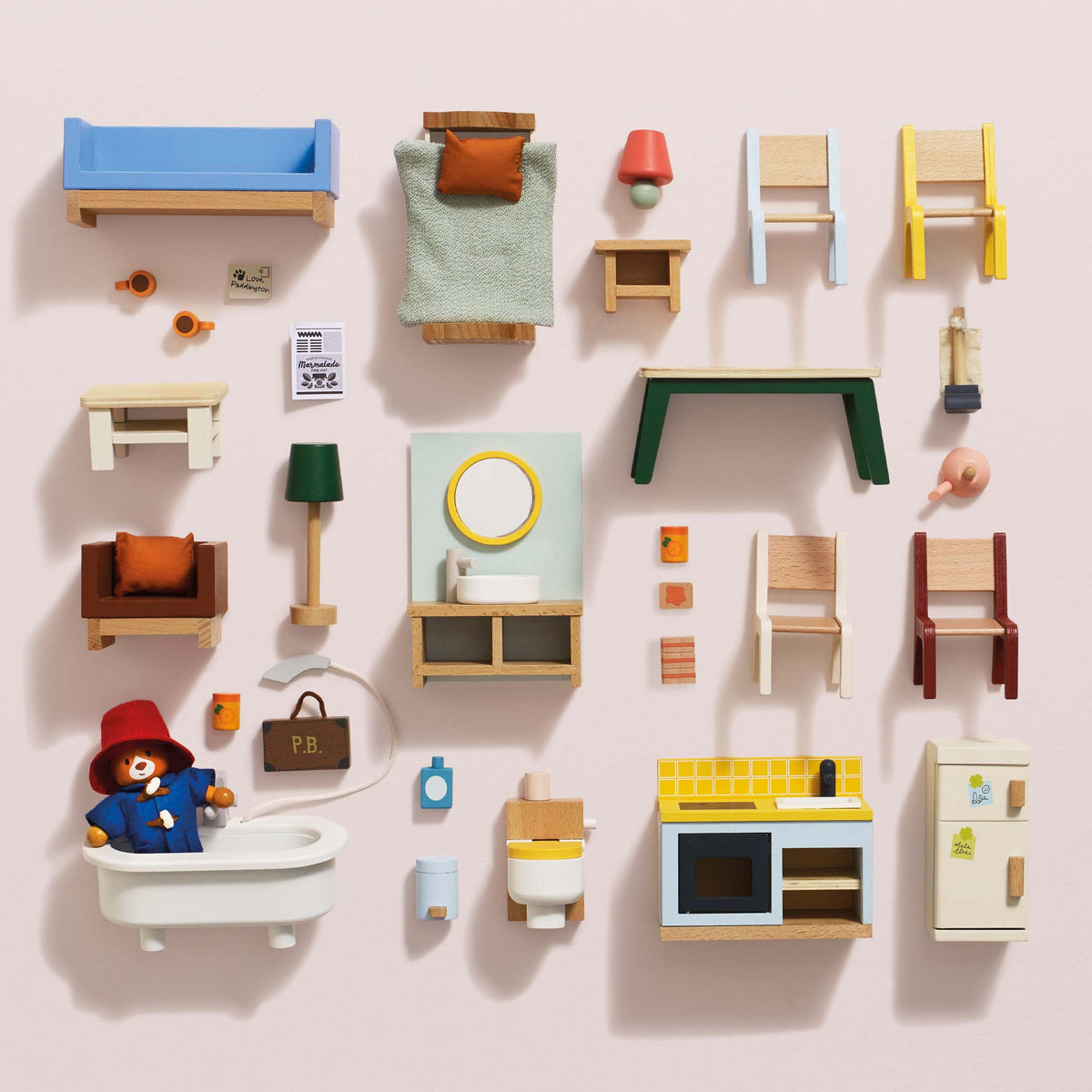Le Toy Van -  Paddington Dollhouse Furniture -  Dolls