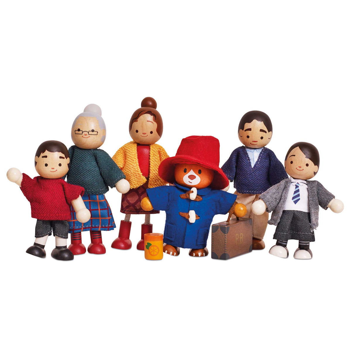 Le Toy Van -  Paddington and Family Doll Set -  Dolls