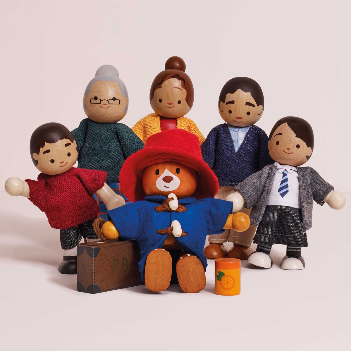 Le Toy Van -  Paddington and Family Doll Set -  Dolls
