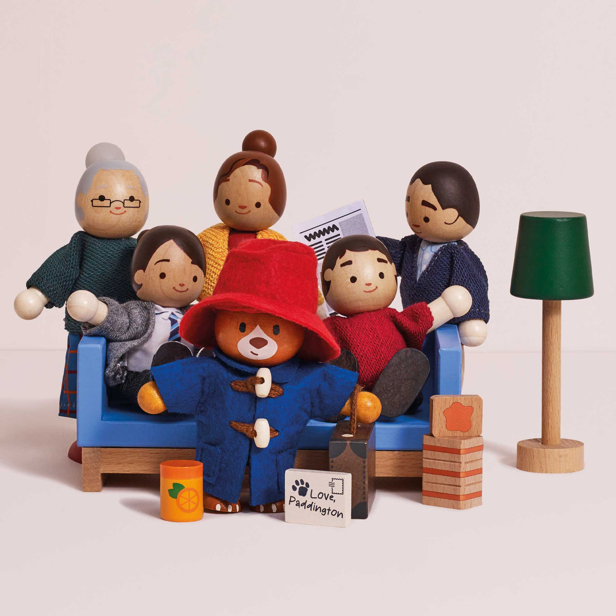 Le Toy Van -  Paddington and Family Doll Set -  Dolls
