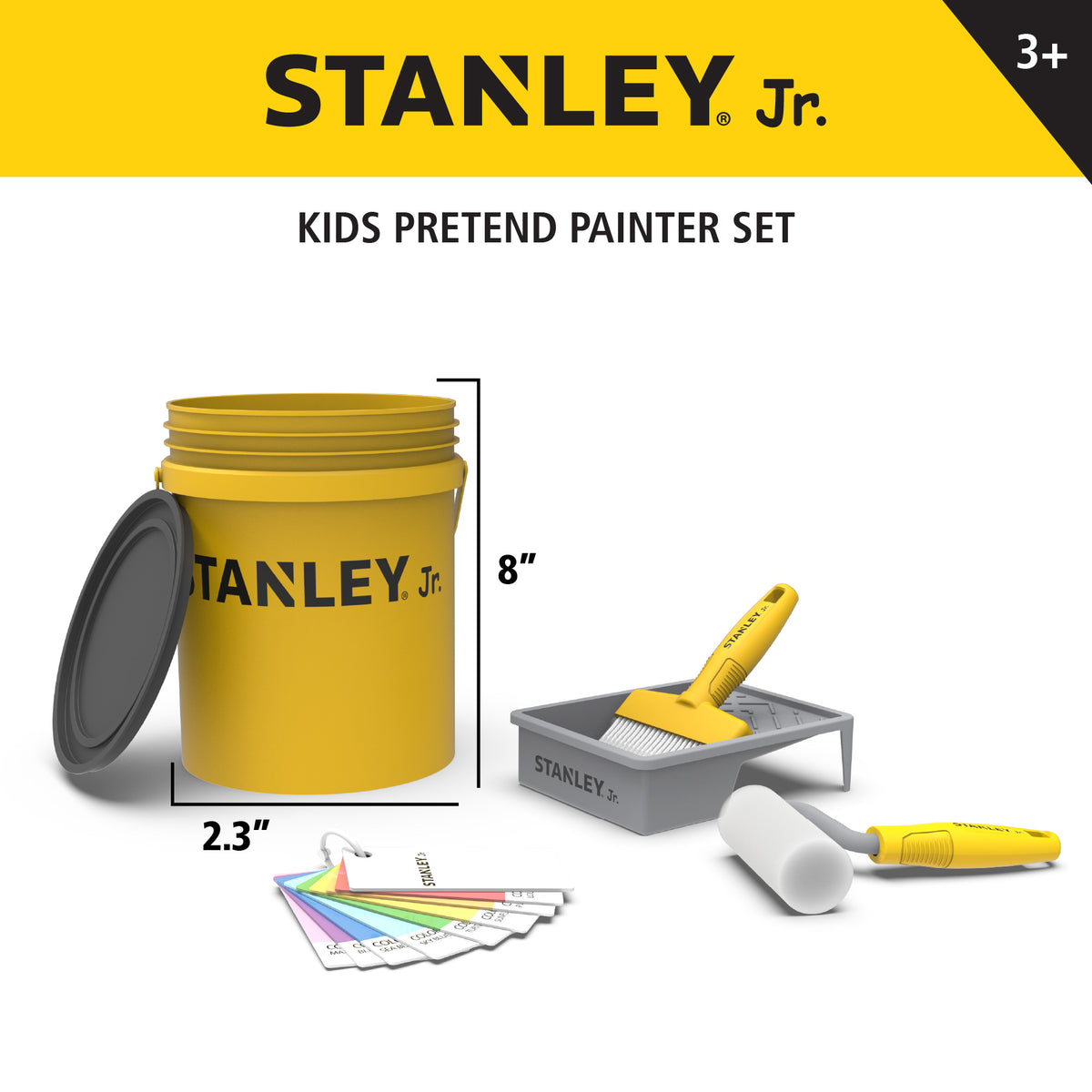 Stanley Jr. -  Painter Set for Kids (5 Tools) -  Preschool