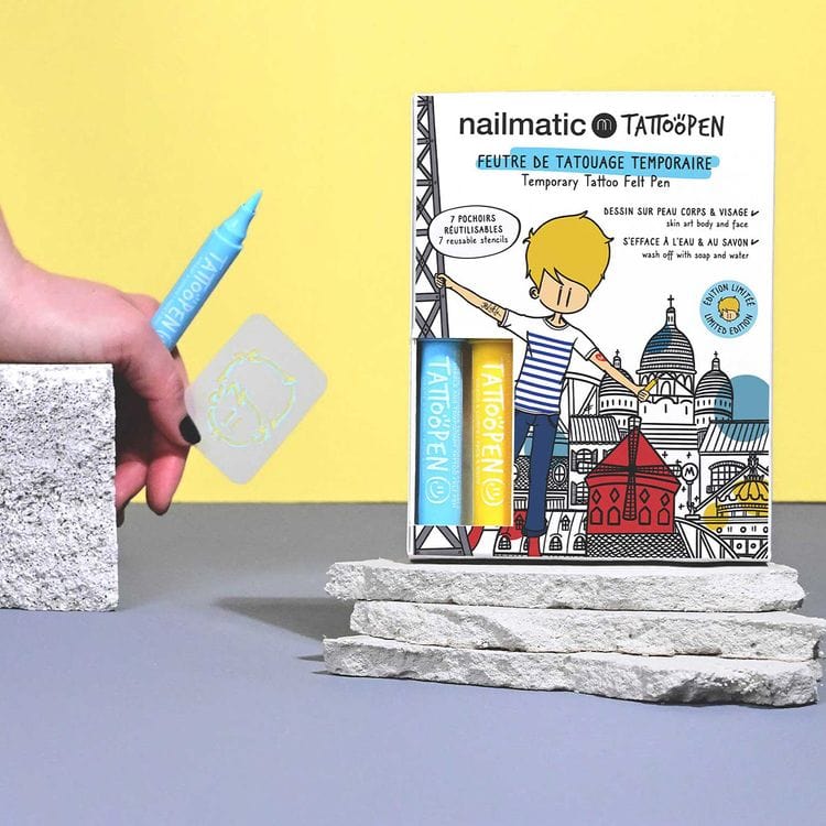  Nailmatic -  Paris Tattoo Pen Set for Kids -  Trend Accessories