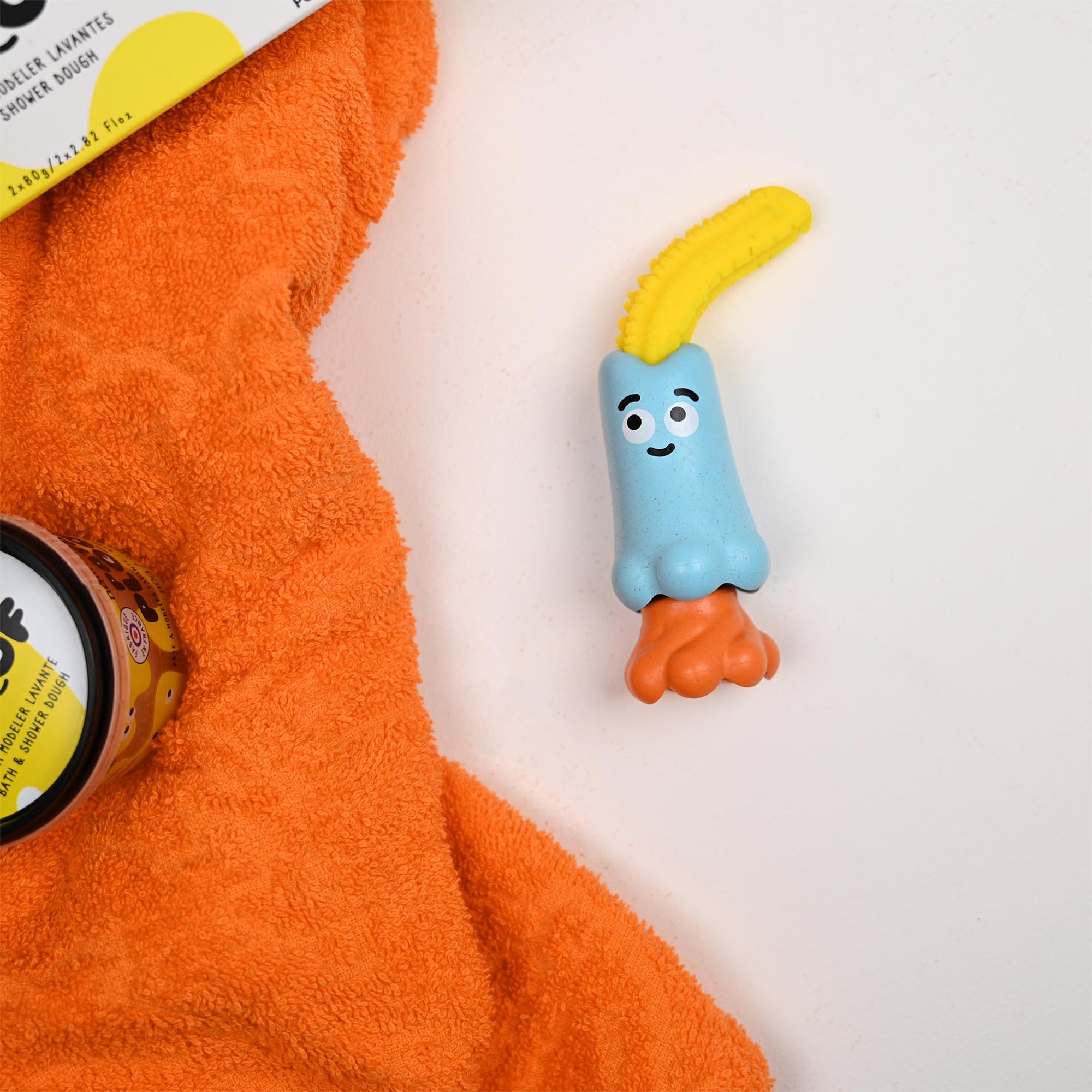  Nailmatic -  Pataploof Ploofy - Bath Dough Set of 2 in Yellow + Orange -  Trend Accessories