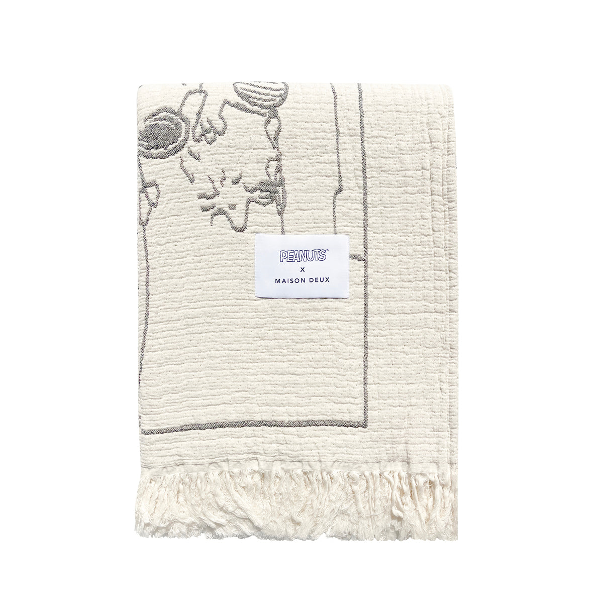  Maison Deux -  Peanuts Blanket Comic Flightschool -  Room Decor