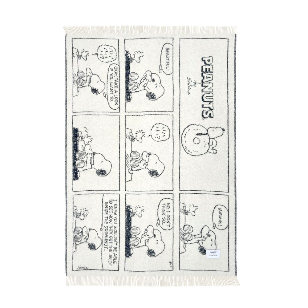  Maison Deux -  Peanuts Blanket - Doughnut Comic -  Trend Accessories