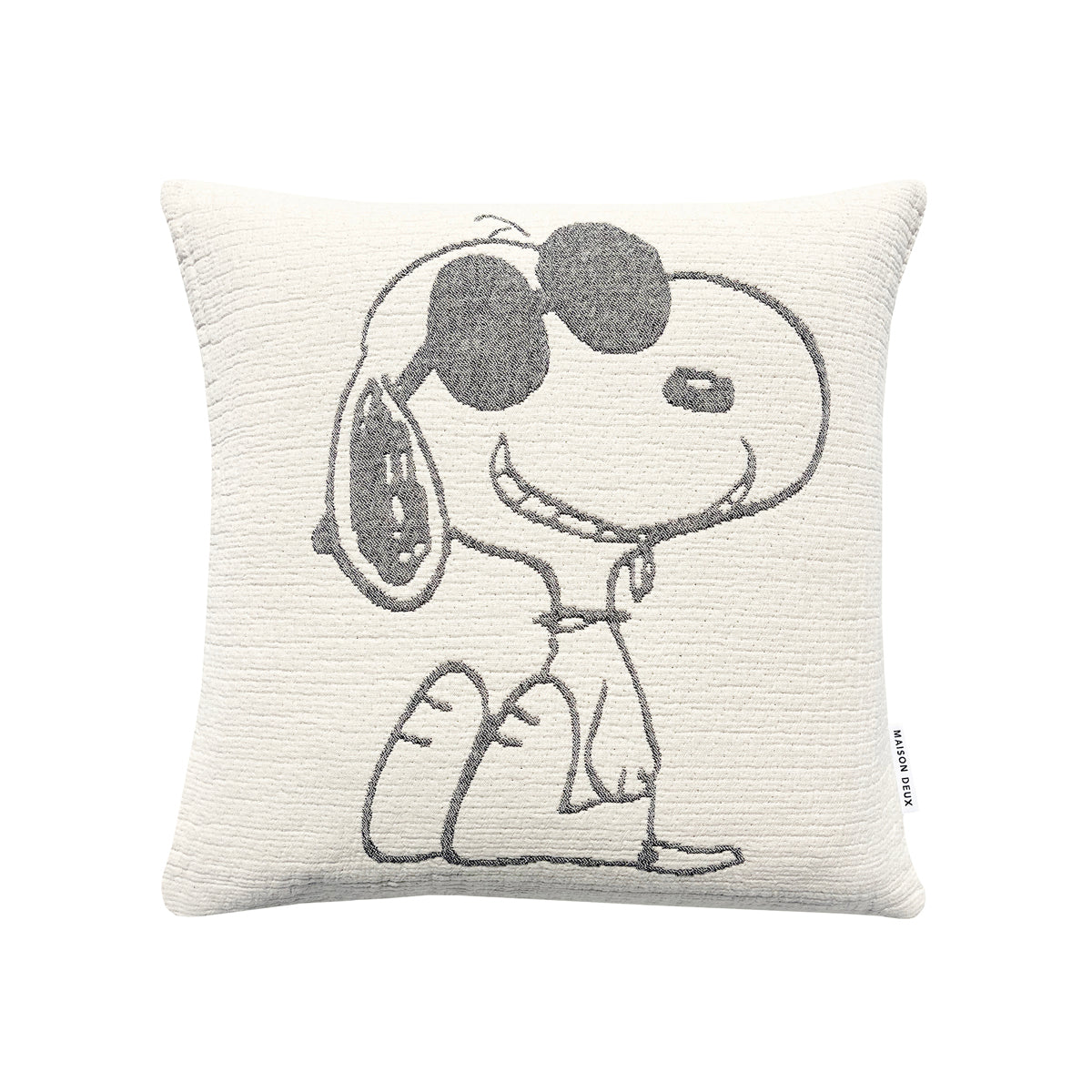 Peanuts Cushion Cover Snoopy with Sunglasses | Maison Deux