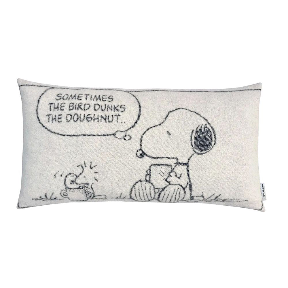  Maison Deux -  Peanuts Cushion Cover XL - Doughnut Comic -  Trend Accessories