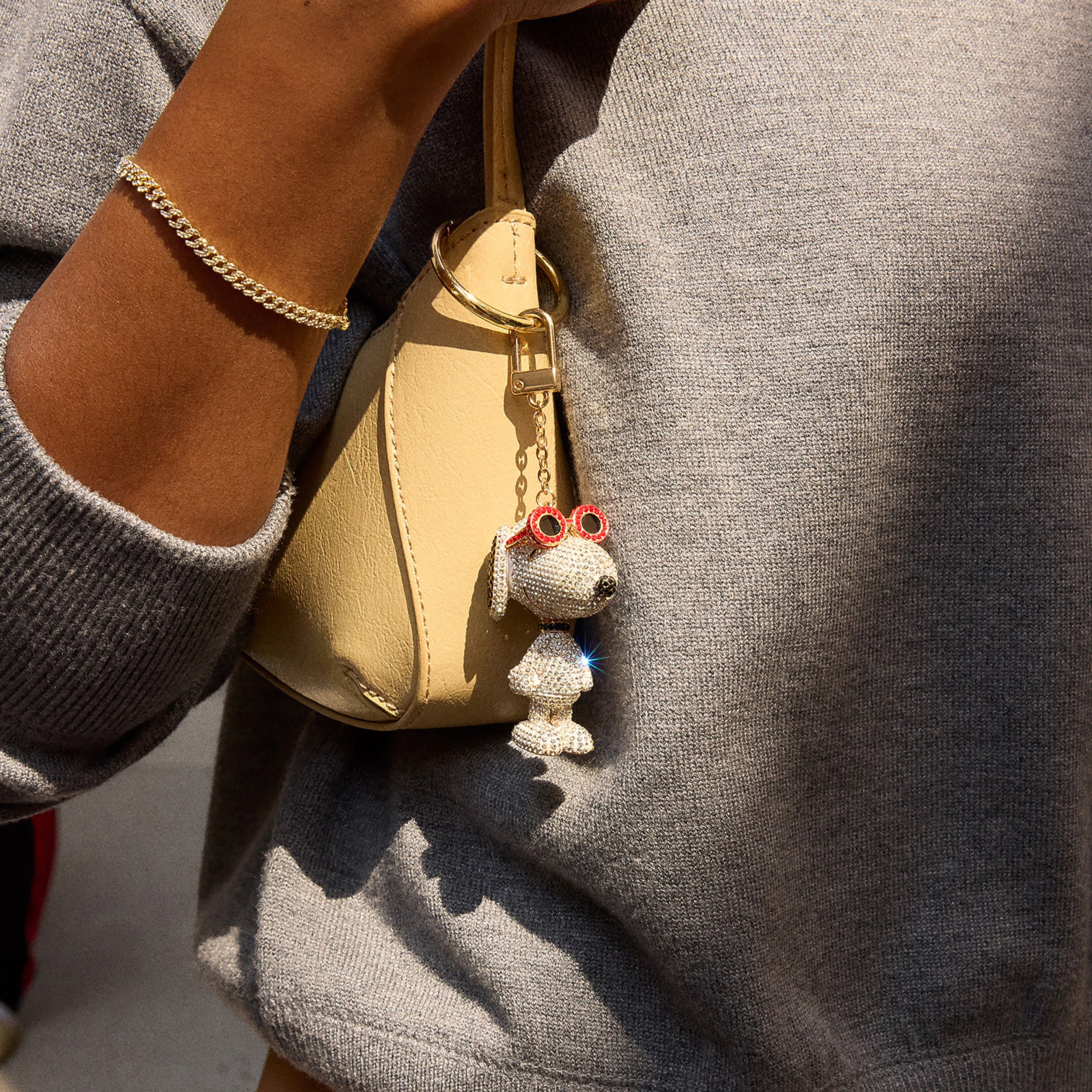 Peanuts -  Peanuts Snoopy 3D Bag Charm -  Trend Accessories